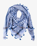 Traditional Blue Kufiya