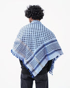 Traditional Blue Kufiya