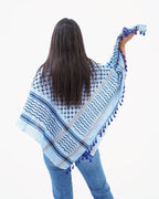 Traditional Blue Kufiya