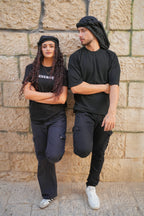 Pure Black Kufiya
