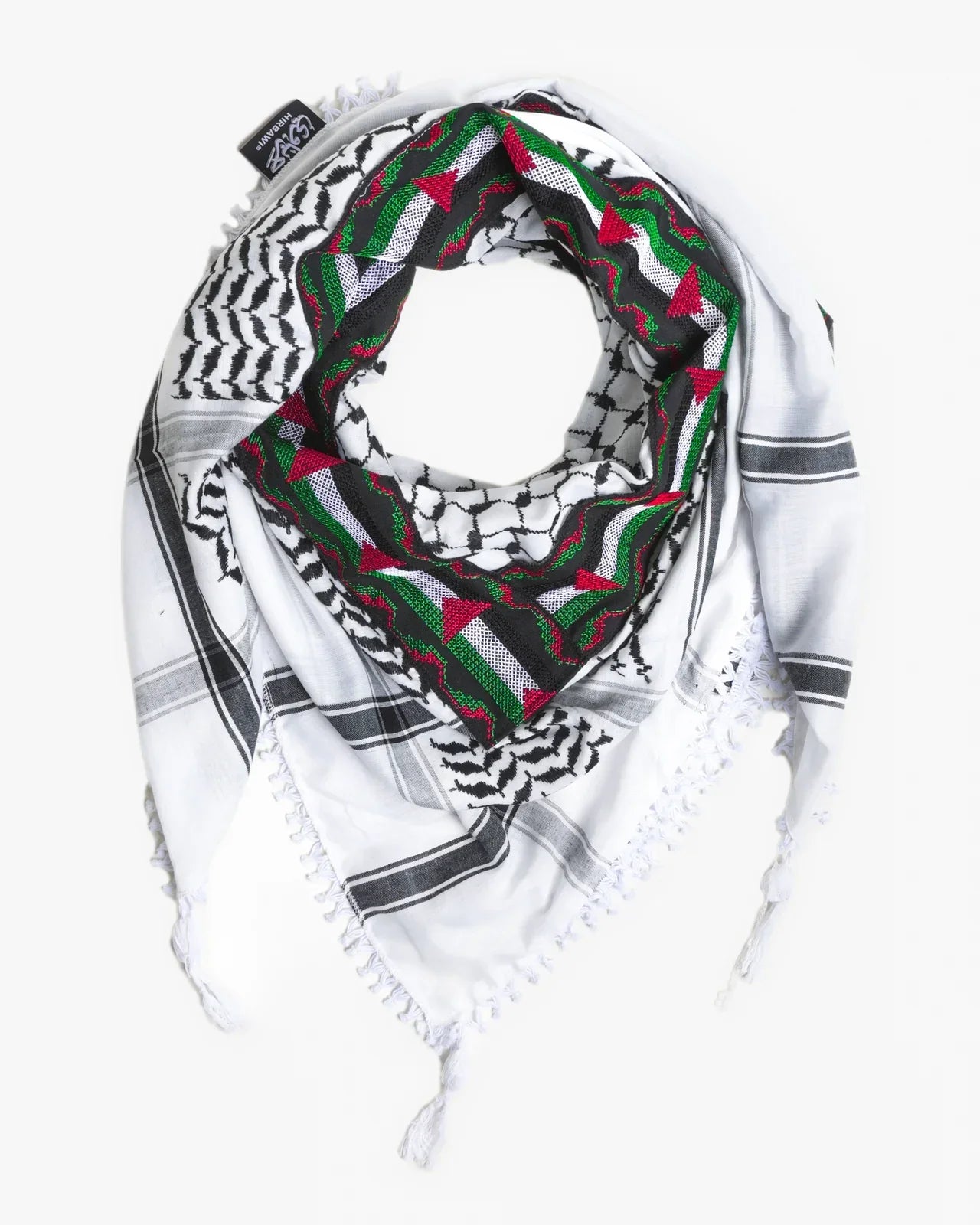 Palestine Embroidered Kufiya