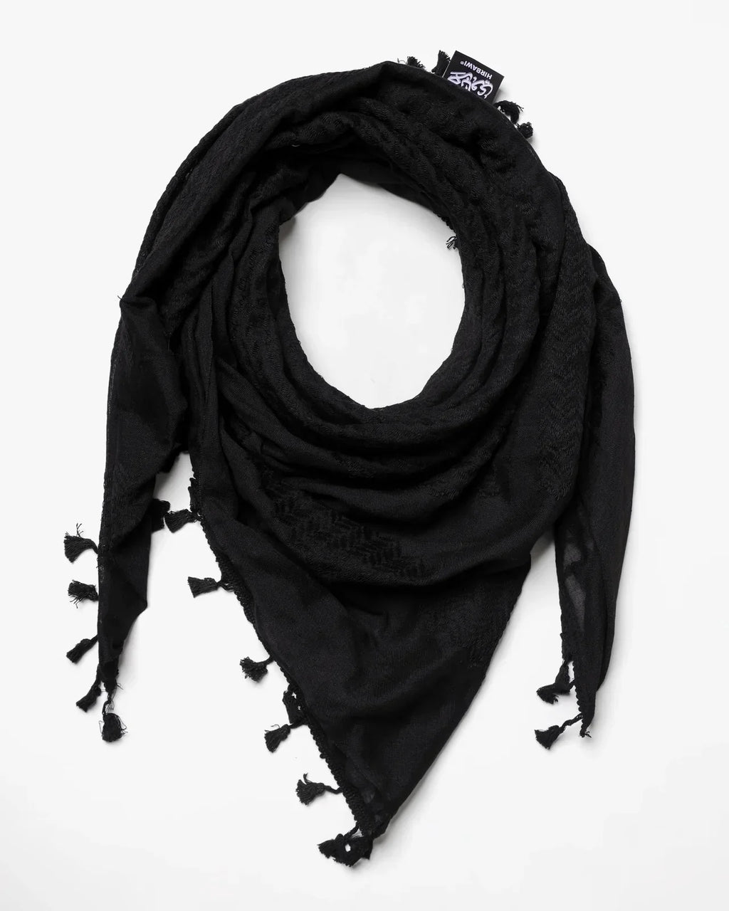 Pure Black Kufiya