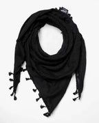 Pure Black Kufiya