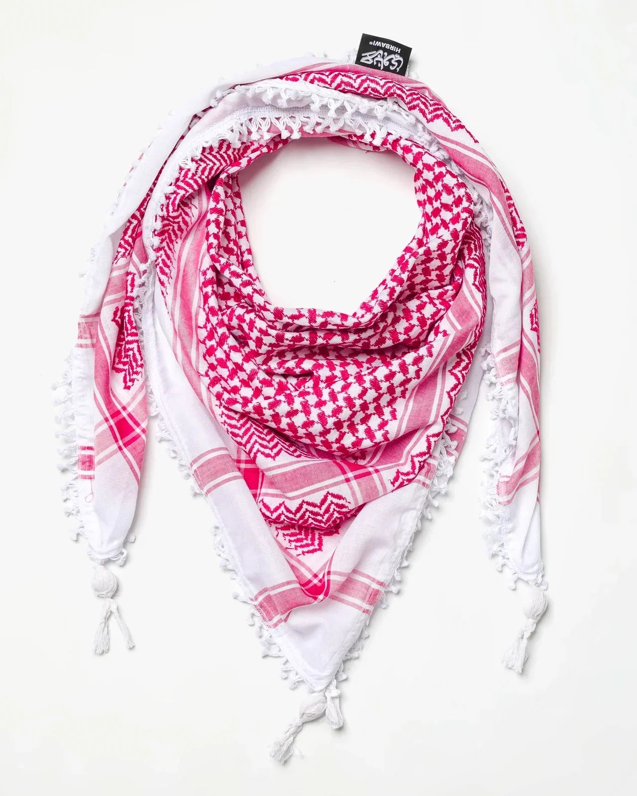 Red & White Kufiya